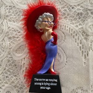 “Biddys”Secret to staying Young figurine